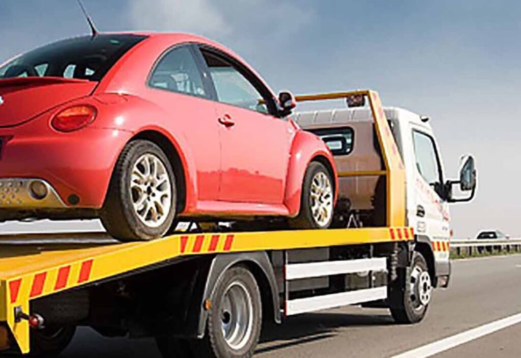 Flatbed Tow Truck